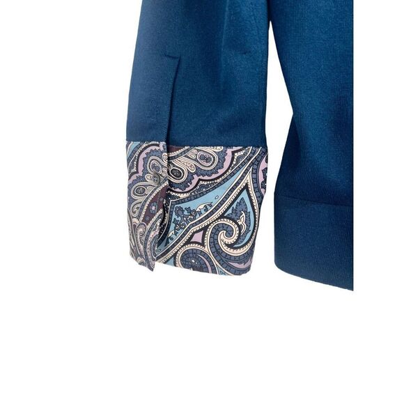 Ann Taylor long sleeve paisley blouse - Picture 6 of 10